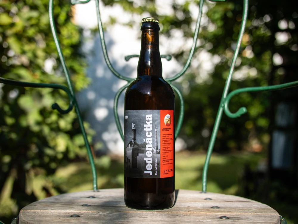 DALEŠICKÉ PIVO - Dalešická jedenáctka (sklo 0,75l)