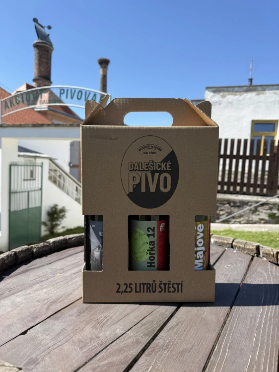 Dárkové balení (3 piva, sklo 0,75l)
